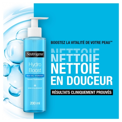 Neutrogena Hydro Boost Aqua-Gel Nettoyant Toutes Peaux 200 ml