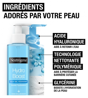 Neutrogena Hydro Boost Aqua-Gel Nettoyant Toutes Peaux 200 ml