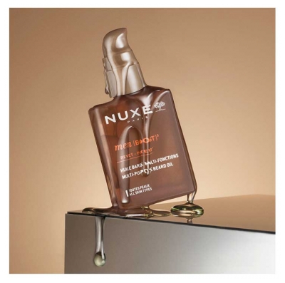 Nuxe Men [BOOST] Huile Barbe Multi-Fonctions Toutes Peaux 30 ml