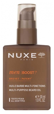 Nuxe Men [BOOST] Huile Barbe Multi-Fonctions Toutes Peaux 30 ml