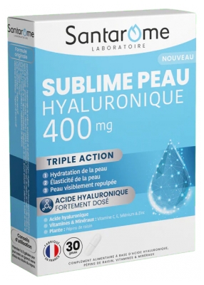 Santarome Sublime Peau Hyaluronique 400 mg 30 Unités