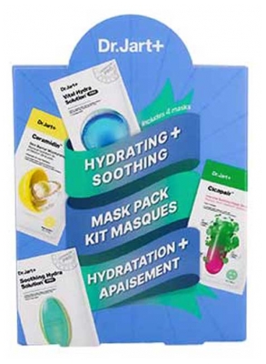 Dr. Jart+ Kit Apaisement + Hydratation 4 Masques 