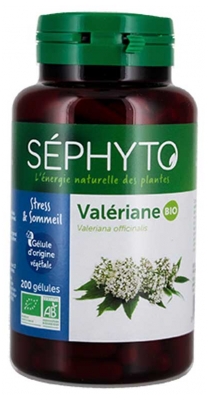 Séphyto Valériane Stress & Sommeil Bio 200 Gélules