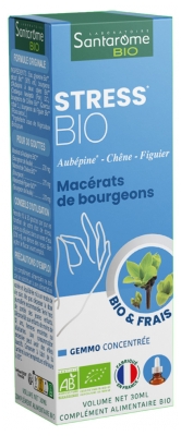 Santarome Bio Stress Macérats de Bourgeons Bio 30 ml