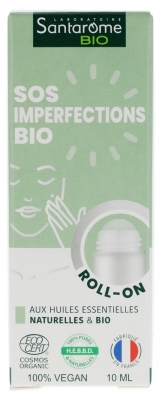 Santarome Roller SOS Imperfections Huiles Essentielles Bio 10 ml
