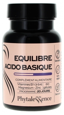 Phytalessence Équilibre Acido Basique - Complément Alimentaire - 60 Gélules