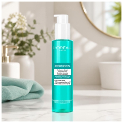 L'Oréal Paris Bright Reveal Nettoyant Sérum Anti Imperfections Peaux Sensibles 150 ML