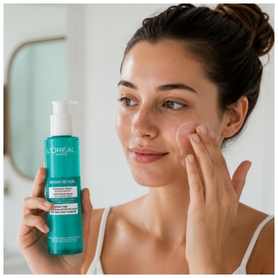L'Oréal Paris Bright Reveal Nettoyant Sérum Anti Imperfections Peaux Sensibles 150 ML