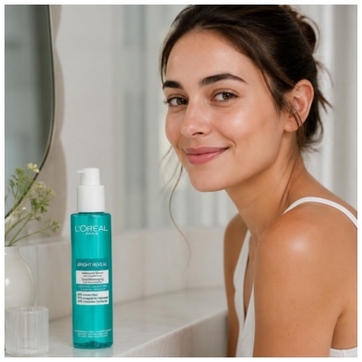 L'Oréal Paris Bright Reveal Nettoyant Sérum Anti Imperfections Peaux Sensibles 150 ML