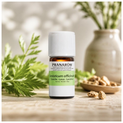 Pranarôm Huile Essentielle Livèche Levisticum Officinale Partie Distillée : Racine 5 Ml...
