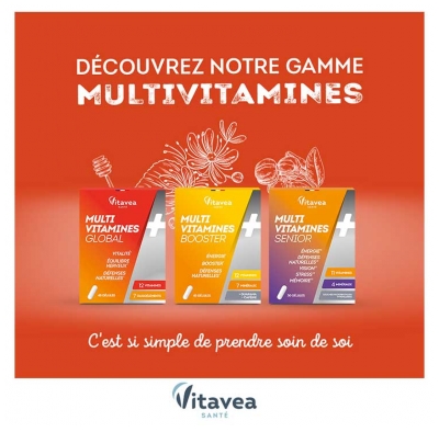 Vitavea Multivitamines Global et Vitalité 45 Gélules