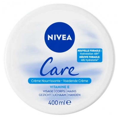 Nivea Care Crème Nourrissante Pot 400 ml