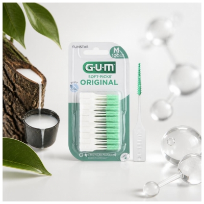 GUM 100 Soft-Picks Original Medium