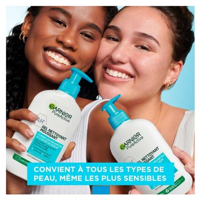 Garnier PureActive Salicylique Gel Nettoyant Purifiant Toutes Peaux 250 ml