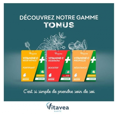Vitavea Vitamine C + Vitamine D + Calcium 24 Comprimés à Croquer