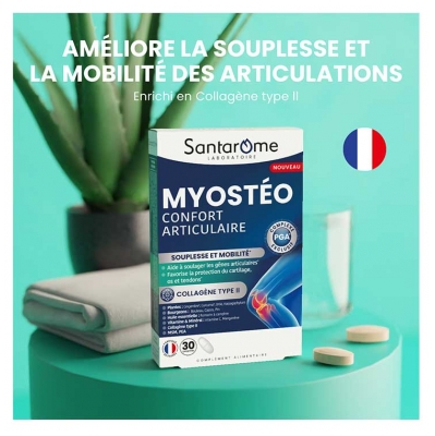 Santarome Myostéo Confort Articulaire Complément Alimentaire 30 Comprimés
