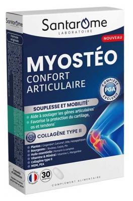 Santarome Myostéo Confort Articulaire Complément Alimentaire 30 Comprimés