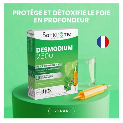 Santarome Phyto Desmodium 2500 20 Ampoules de 10 ml