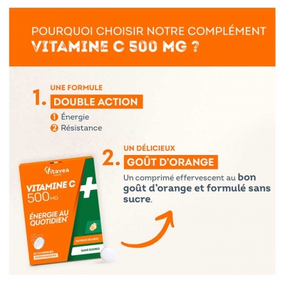 Vitavea Vitamine C 24 Comprimés Effervescents