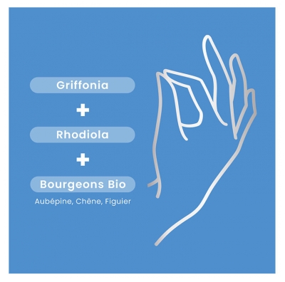 Santarome Griffonia Rhodiola 20 Ampoules de 10 ml