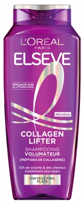 L'Oréal Paris Elseve Collagen Lifter Shampoing Volumateur Cheveux Fins et Plats 250 ml