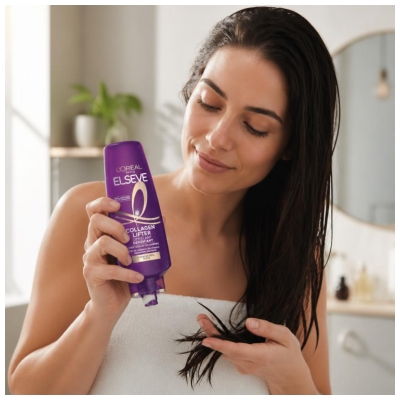 L'Oréal Paris Elseve Collagen Lifter Démêlant Densifiant Cheveux Fins et Plats 200 ml