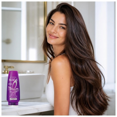 L'Oréal Paris Elseve Collagen Lifter Démêlant Densifiant Cheveux Fins et Plats 200 ml