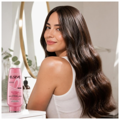 L'Oréal Paris Elseve Glycolic Gloss Démêlant Booster de Brillance Cheveux Ternes 250 ml