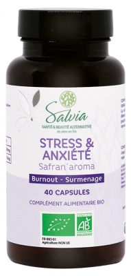 Salvia Nutrition Safran'Aroma Bio 40 Unités