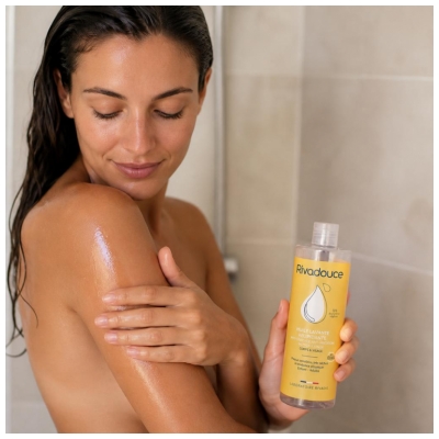Rivadouce Huile Lavante Relipidante Corps 400 ML