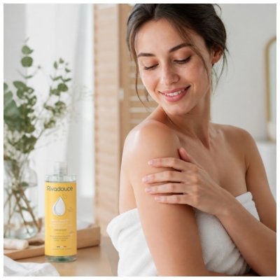 Rivadouce Huile Lavante Relipidante Corps 400 ML
