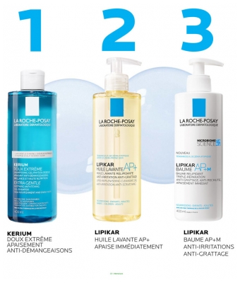 La Roche-Posay Kerium Doux Extreme Shampoing-Gel 400 ml