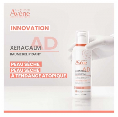 Avène XeraCalm AD Baume Relipidant Peaux Très Sèches à Tendance Atopique 400 ml