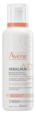 Avène XeraCalm AD Baume Relipidant Peaux Très Sèches à Tendance Atopique 400 ml