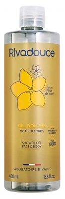 Rivadouce Gel Douche Fleur de Tiaré Visage & Corps 400 ml