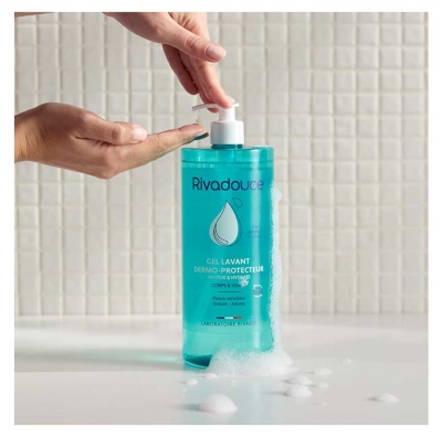 Rivadouce Gel Lavant Dermo-Protecteur Corps et Visage 1 L 