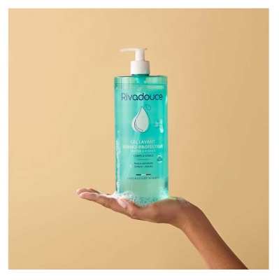 Rivadouce Gel Lavant Dermo-Protecteur Corps et Visage 1 L 