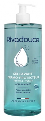 Rivadouce Gel Lavant Dermo-Protecteur Corps et Visage 1 L 