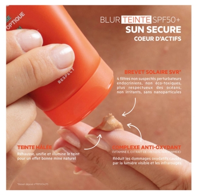 Svr Sun Secure Blur Teinte Hale Spf50+ 50 ml