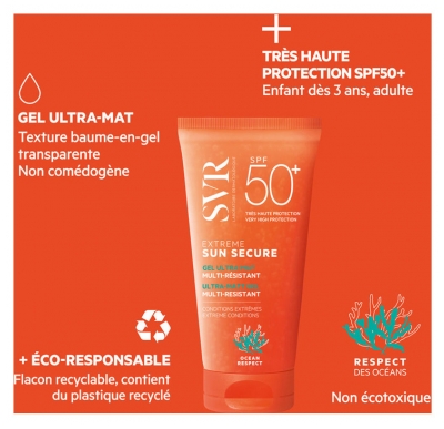 Svr Sun Secure Extrême Spf50+ 50 ml