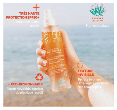 Svr Sun Secure Eau Solaire SPF 50+