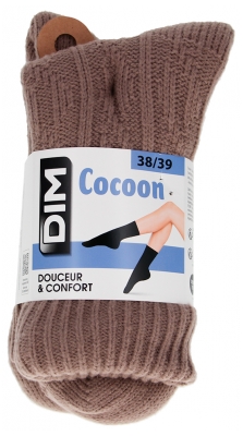 Dim Chaussettes Cocoon Polaire