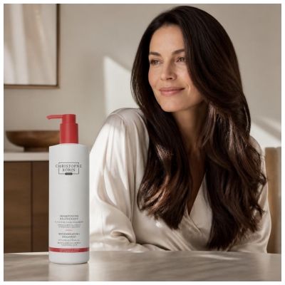 Christophe Robin Shampoing Régénérant Cheveux Secs et Abîmés 500 ml
