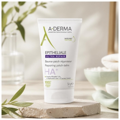 A-DERMA Epitheliale Ultra Repair Baume-Patch Réparateur Craquelures et Fissures 50 g