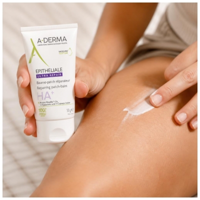 A-DERMA Epitheliale Ultra Repair Baume-Patch Réparateur Craquelures et Fissures 50 g