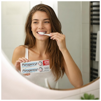 Parogencyl Blancheur Prévention Gencives Lot de 2 x 75 ml