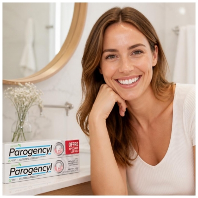 Parogencyl Blancheur Prévention Gencives Lot de 2 x 75 ml