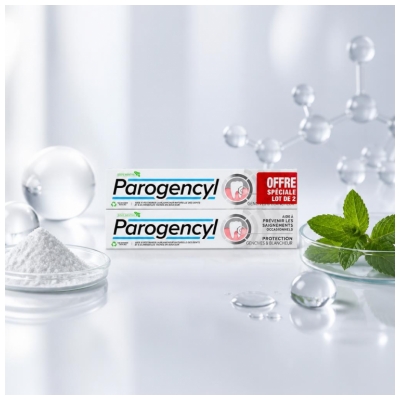 Parogencyl Blancheur Prévention Gencives Lot de 2 x 75 ml