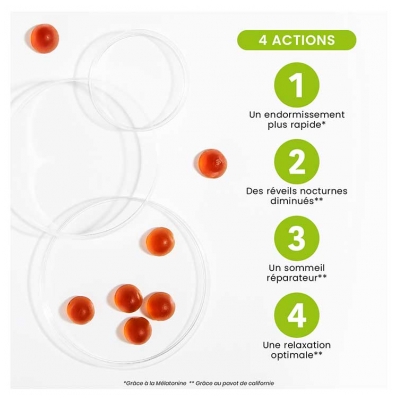 Santarome Somnifor Mélatonine 1,9 mg 30 Gummies
