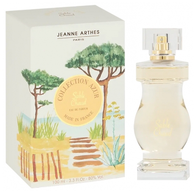 JEANNE ARTHES Collection Azur Sable Chaud Eau de Parfum pour Femmes 100 ml